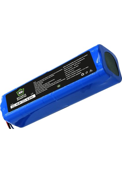 Xiaomi Mop Pro 2 Plus 3D STYTJO2ZHM Uyumlu Batarya (Orjinal Kapasite) 5200MAH Pil Robot Süpürge Pil fiyatları