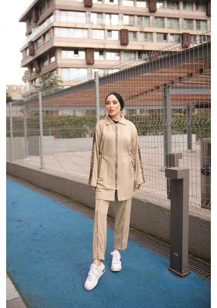 Mimi Luxury Wear Tesettür Eşofman Takımı Fermuarlı Ikili Takım - Tunik 474 modelleri