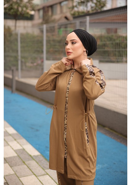 Mimi Luxury Wear Tesettür Eşofman Takımı Fermuarlı Ikili Takım - Tunik 474 indirimleri