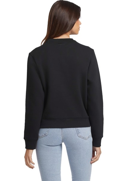 Logo Işlemeli Kadın Sweatshirt - W4YQ10KC811