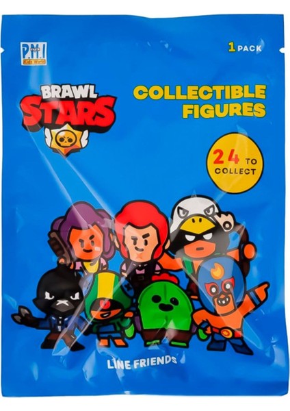 Brawl Stars Sürpriz Figür - 5 cm - 3 Adet