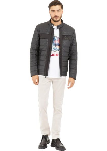 Logo Stretch Padded Erkek Mont - M4YL16WFHD0 fiyatları