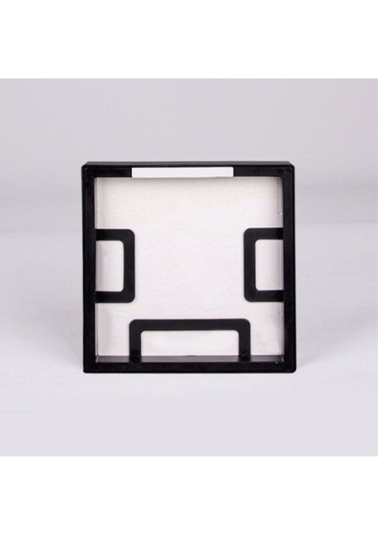 Yapışkanlı Sök Tak Pola Çerçeveler 14X14CM - 5'li Paket Siyah Beyaz fırsatları