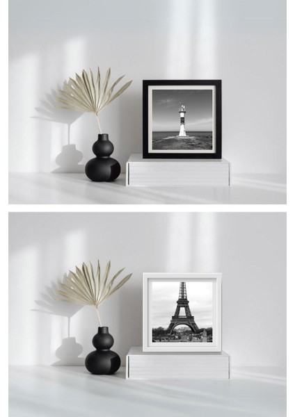 Craft Store Yapışkanlı Sök-Tak Pola Çerçeveler Siyah (3 Adet) 14X14CM Fotoğraflı fiyatları
