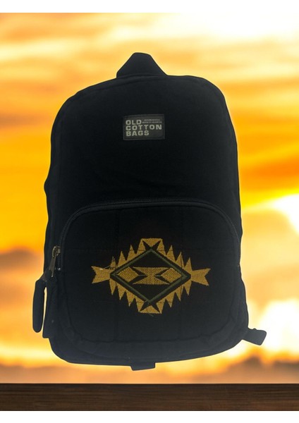 Kaliteli Mini Vintage Disayn Sırt Gezi Çantası Winter Mubia 19X34CM