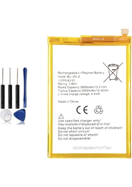 Infinix Smart 4 Ile Uyumlu Ithal Pil Batarya BL-39LX