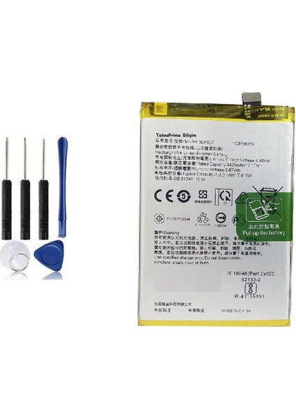 Realme 8 Pro Ile Uyumlu Ithal Pil Batarya BLP837