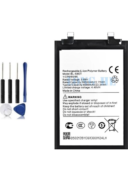 Tecno Pova 5 Ile Uyumlu Ithal Pil Batarya BL-58ET