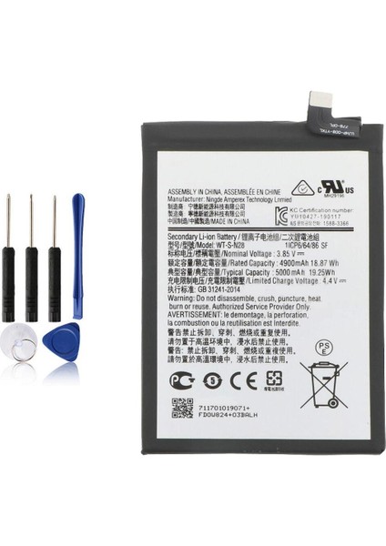 Samsung Galaxy A05S A057 Ile Uyumlu Ithal Pil Batarya