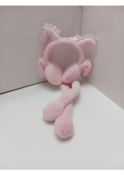 Dinazor Figürlü Hareketli Peluş Kulaklık