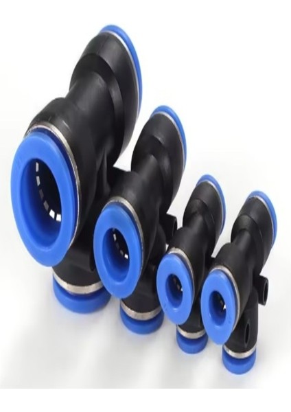 Pnömatik Te 8-8-8 mm Hava Jakı Paketlerde 25 Adet Bulunmakta modelleri