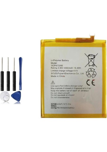 Infinix Hot 40I Ile Uyumlu Ithal Pil Batarya