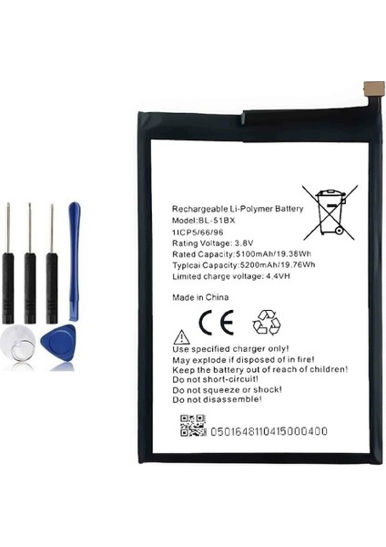 Infinix Hot 11 Ile Uyumlu Ithal Pil Batarya BL-51BX