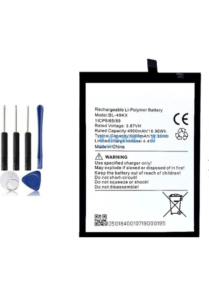 Infinix Note 12 Pro Ile Uyumlu Ithal Pil Batarya BL-49KX