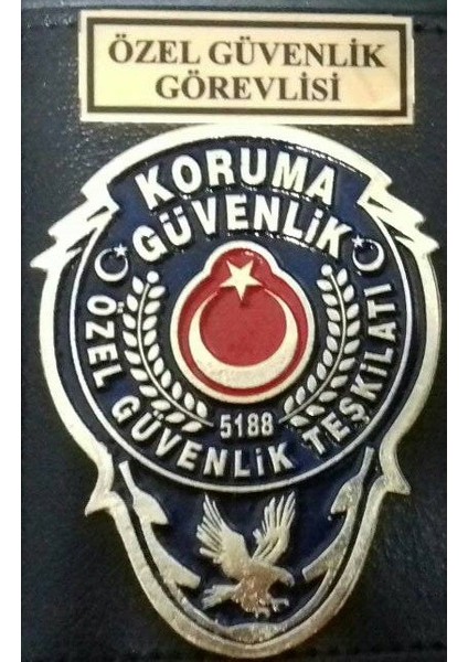 Özel Güvenlik Cüzdan Rozeti Satınal.sıvıle Satılmaz.