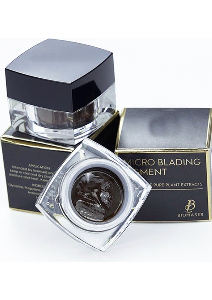 Microblading Kalıcı Makyaj Kaş Pigment Black