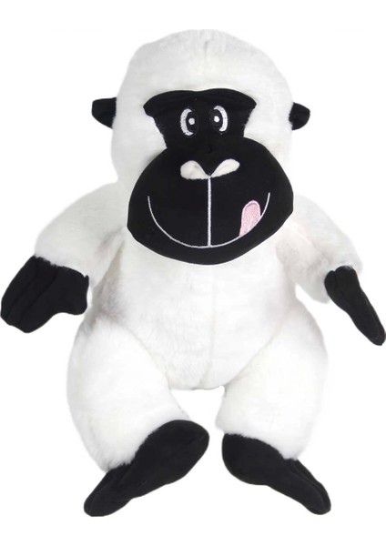 Uyku Arkadaşı Goril Peluş Beyaz 34 cm