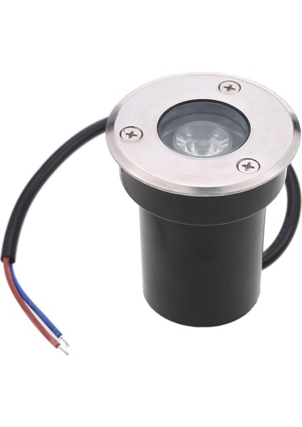 Sıva Altı LED Armatür Dekoratif Işık Show Gösteri Yol Aydınlatma Açık Alan Enerji Tasarruflu Yuvarlak Zemin A-1405 1W 220V
