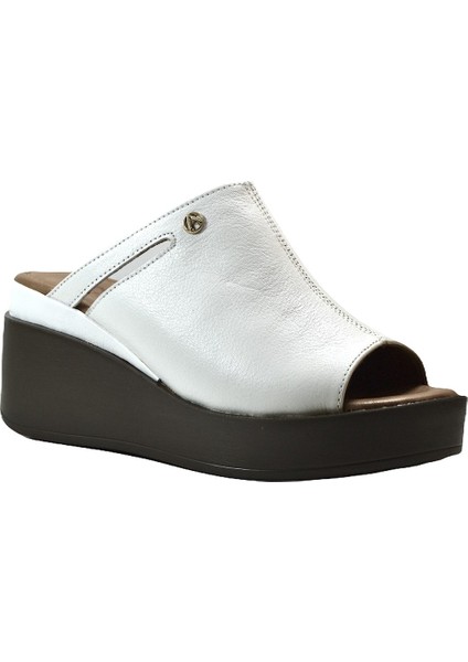 1403 Deri Platform Dolgu Yüksek Topuklu Kadın Terlik fiyatları