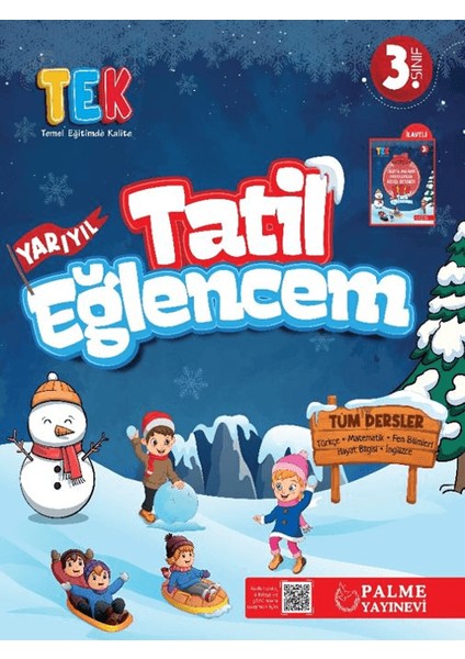 3. Sınıf Tek Yarıyıl Tatil Eğlencem - Gündüz Şatıroğlu