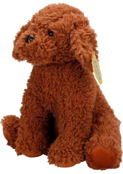 Poddle Köpek Peluş 33 cm - Koyu Kahverengi modelleri