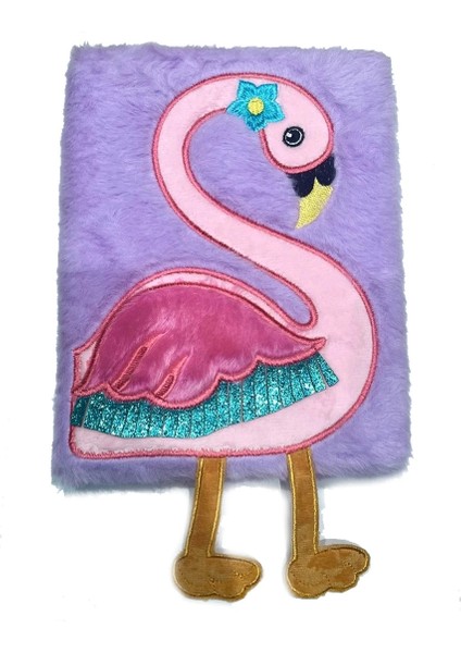 Kilitli Peluş Defter 15X21