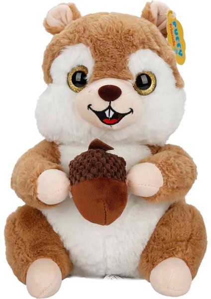 Kurdelalı Peluş Sincap 30 cm indirimleri