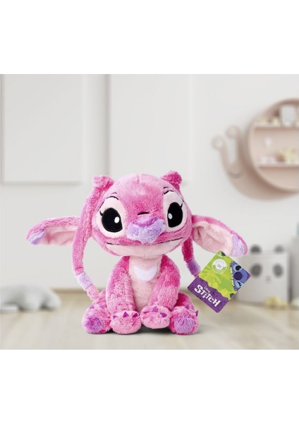 Stitch Angel Lisanslı Oyuncak Peluş 25 cm