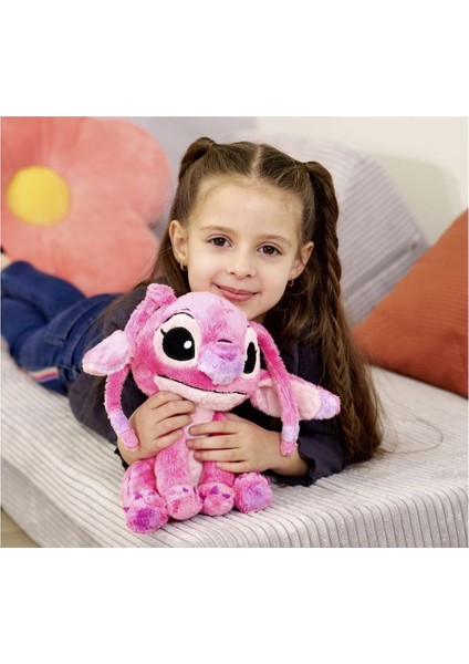 Stitch Angel Lisanslı Oyuncak Peluş 25 cm modelleri