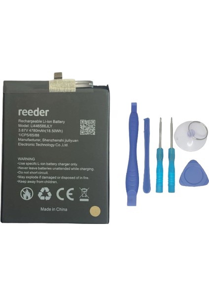 Reeder P13 Blue Plus Batarya Pil Sıfır Orijinal + TAMİR SETİ