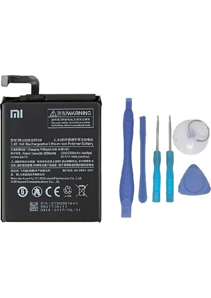 Xiaomi Mİ 6 - BM 39 - Batarya Pil Sıfır Orijinal + TAMİR SETİ