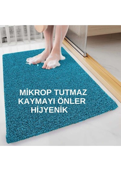Kıvırcık Plastik Paspas - Kalınlık 14 mm / Islak & Kaydırmaz Iç ve Dış Zeminler