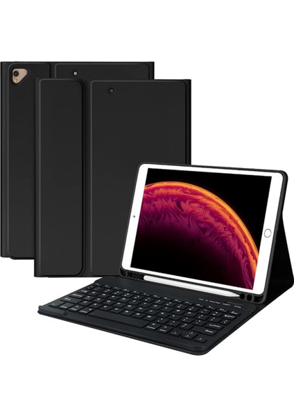iPad Pro 2022 12.9 Inç Uyumlu Klavyeli Tablet Kılıf