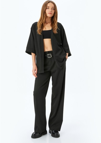 Kalça Boy 3/4 Kollu Kimono fiyatları