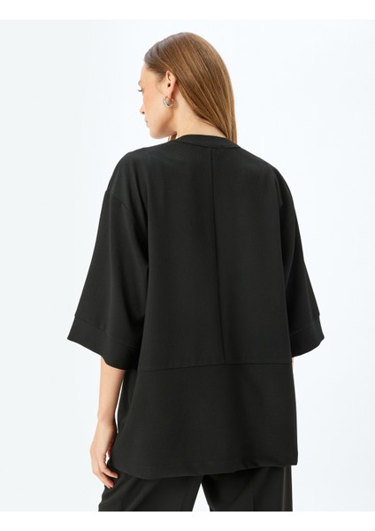 Kalça Boy 3/4 Kollu Kimono fırsatları