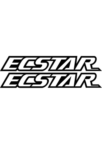 Suzuki Ecstar Sticker Etiket Modeli