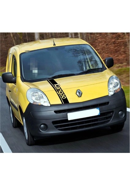 Renault Kangoo Ön Kaput Şerit Sticker Etiket Modeli