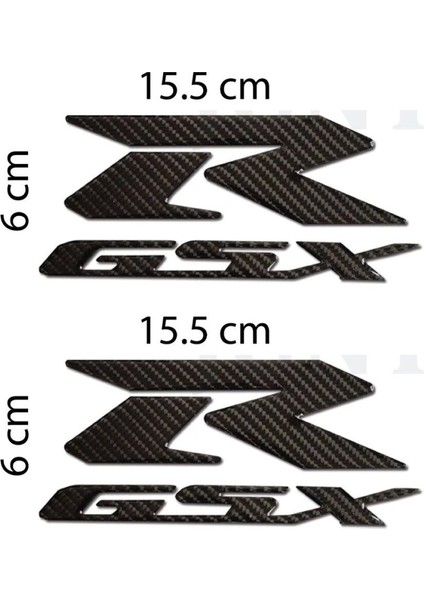 Suzuki Gsx-R Kabartmalı Damla Sticker Etiket Modeli