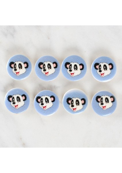 Crafts 8'li Panda Düğme - 1239 fiyatları