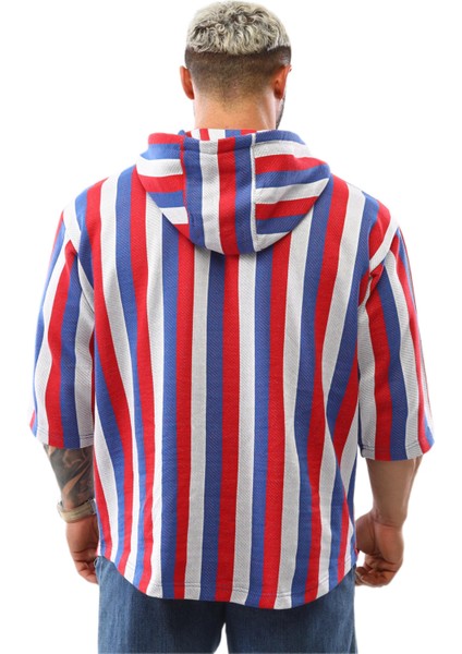 Erkek Oversize Kapşonlu Gym T-Shirt Bgsm 3329 fiyatları