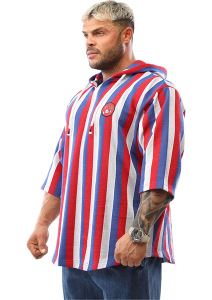 Erkek Oversize Kapşonlu Gym T-Shirt Bgsm 3329 modelleri