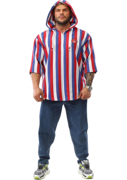 Erkek Oversize Kapşonlu Gym T-Shirt Bgsm 3329 fırsatları