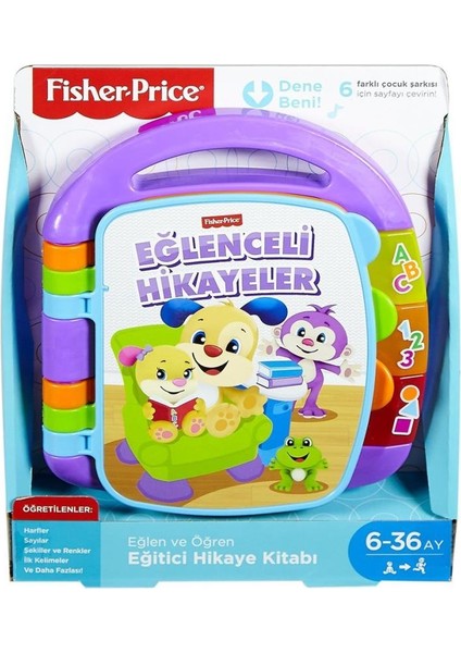 FRC73 Fisher-Price® Eğitici Hikaye Kitabı / Türkçe / Eğlen ve Öğren