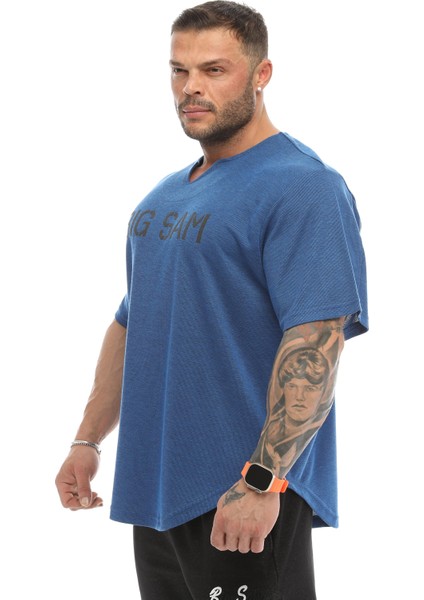 Oversize Bodybuilding Rag Top T-Shirt Big Sam 3332 fiyatları