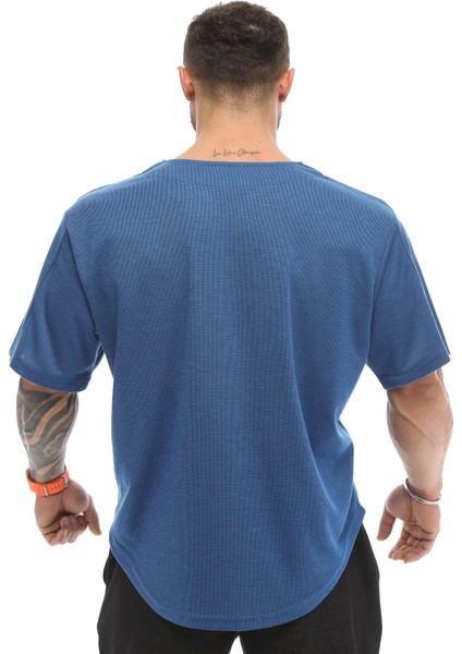 Oversize Bodybuilding Rag Top T-Shirt Big Sam 3332 modelleri