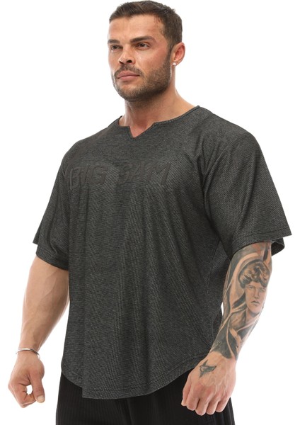 Oversize Bodybuilding Rag Top T-Shirt Big Sam 3332