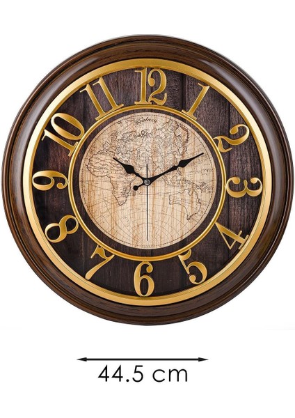 Fındık Kasa Gold Rakamlı Duvar Saati 44.5 cm modelleri