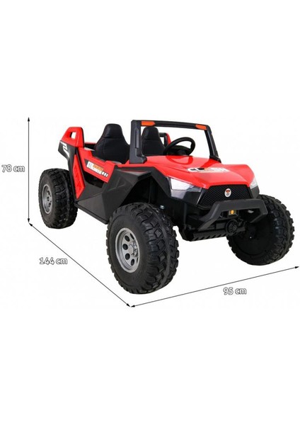 Clash 24 Volt 4x4 Ultra Boy Çift Kişilik Akülü Araba