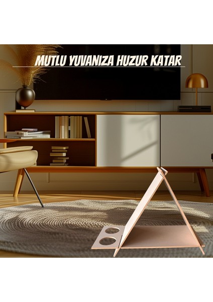 ED PET DİZAYN Kedi Köpek Evi. Şık Tasarım 30*50 cm Latte Renk. Mindersiz Yeni Model modelleri