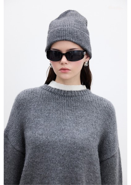 Oversıze Kazak Antrasit modelleri